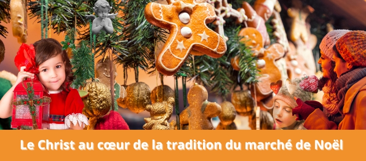 Le Christ au cœur de la tradition du marché de Noël paroissial